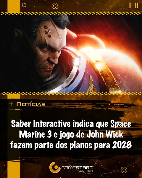 Saber Interactive indica que Space Marine 3 e jogo de John Wick fazem parte dos planos para 2028 